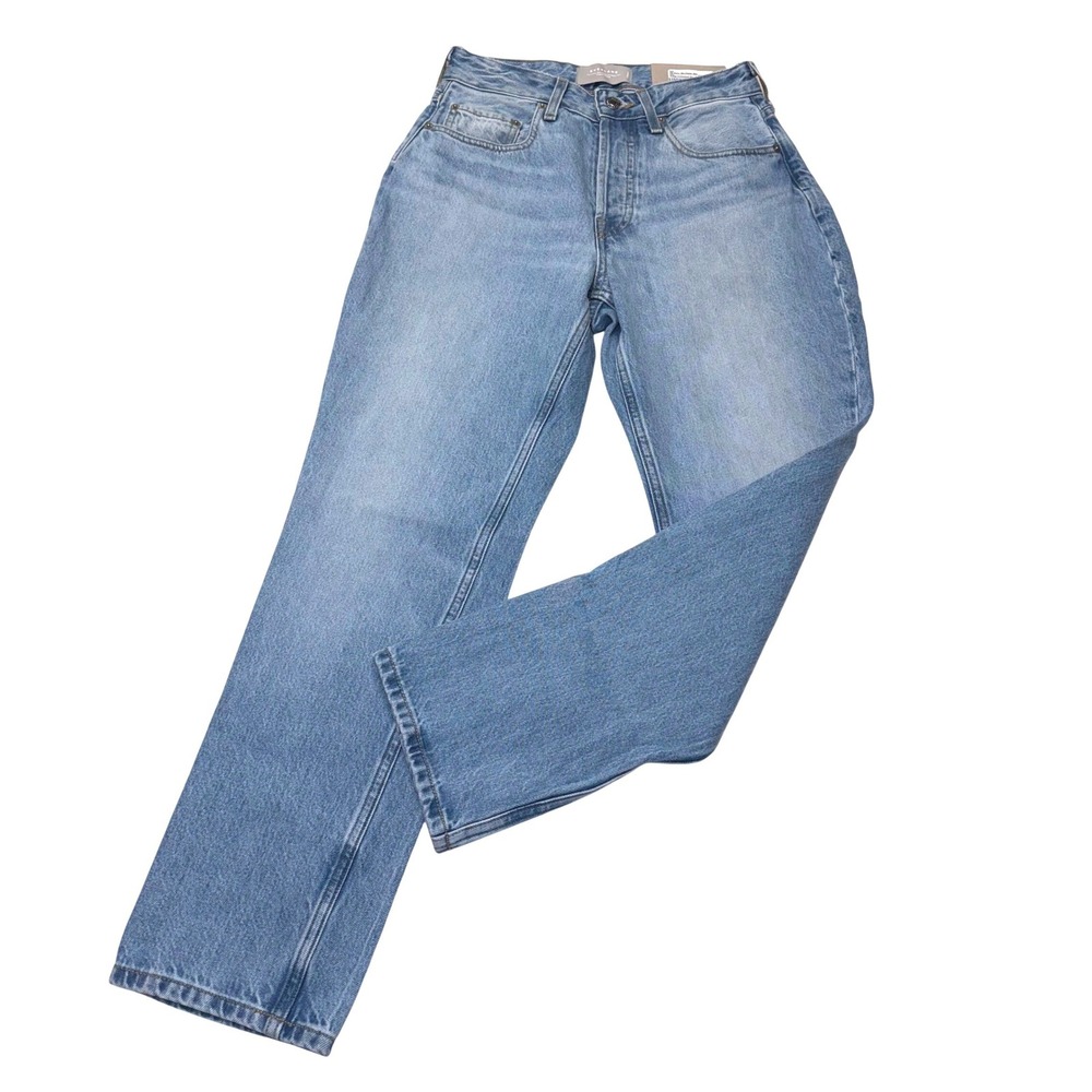 NWT Everlane The Curvy 90s Cheeky Straight Jeans Light Organic‎ Cotton Size 26
